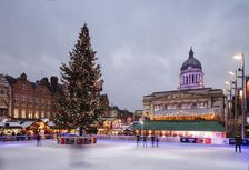Old Market Square, Nottingham, Nottinghamshire, 2017. Creator: Patricia Payne