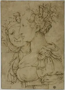 Old Matron and Young Woman, n.d. Creator: Bartolomeo Passarotti