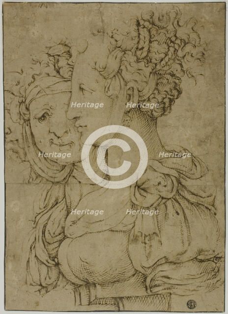 Old Matron and Young Woman, n.d. Creator: Bartolomeo Passarotti.