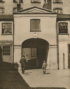 Old Mews Said To Have Been The Iron Duke's Stables at Knightsbridge c1935. Creator: Unknown