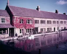 Old mill and cottages at Blockley, Gloucestershire, c1955. Creator: Arthur Charles Kirby Ware