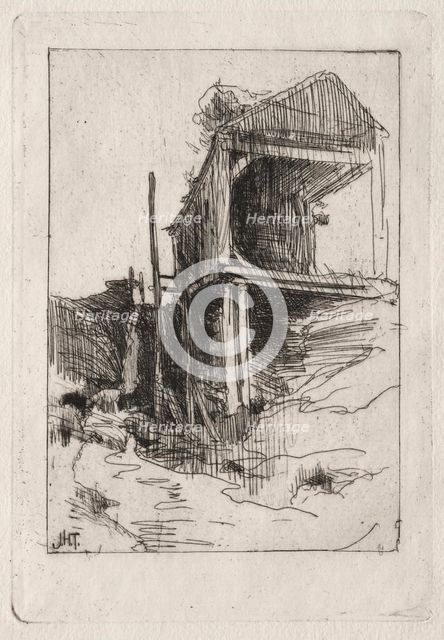 Old Mill, Branchville, Connecticut. Creator: John Henry Twachtman (American, 1853-1902).