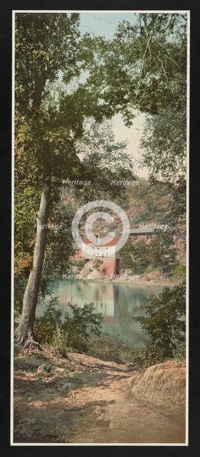 Old mill on the Potomac River, Maryland, c1899. Creator: William H. Jackson.