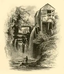 Old Mill, Sage's Ravine 1874. Creator: John J. Harley
