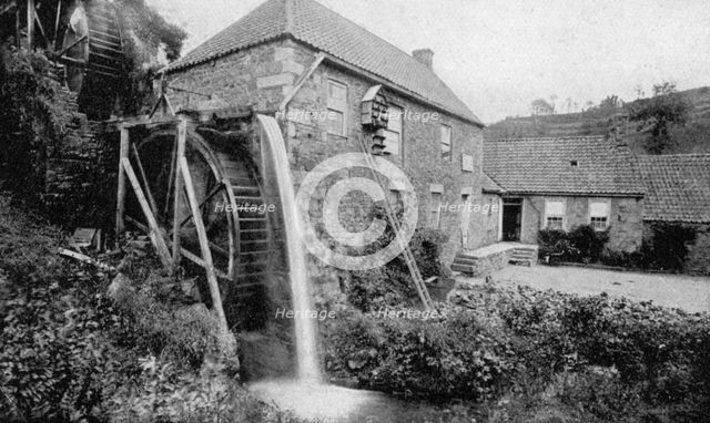 Old mill, Vallee des Vaux, Jersey, 1924-1926. Artist: Unknown