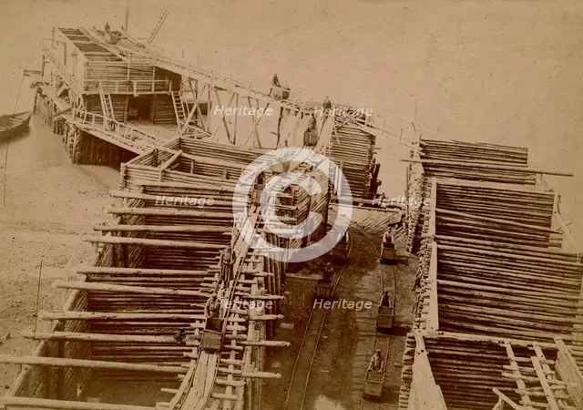 Old mine, 1890. Creator: Unknown.