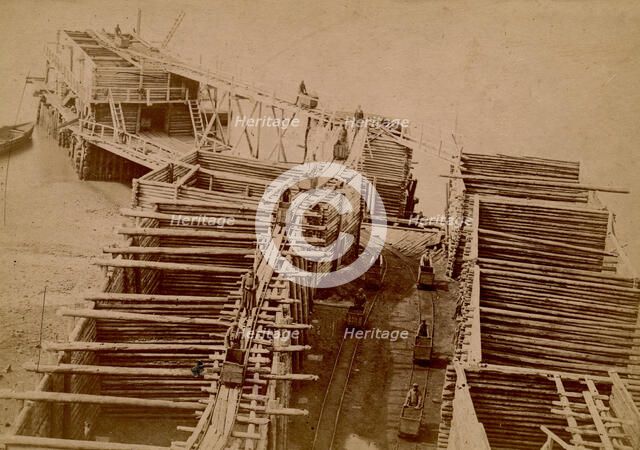 Old mine, 1890. Creator: Unknown.