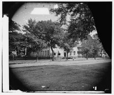 Old Navy Dept. (1st photo of Brady), between 1860 and 1880. Creator: Mathew Brady