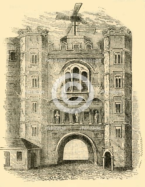 'Old Newgate', c1760, (c1872). Creator: Unknown.