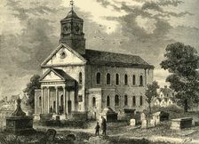 Old Newington Church in 1866 (c1878). Creator: Unknown