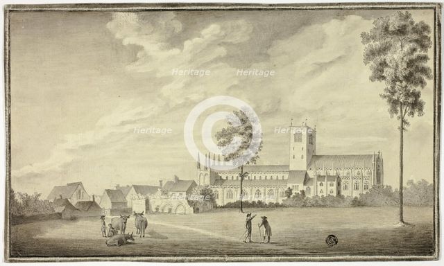 Old Abbey Church, 18th century. Creator: Ralph Bullock.