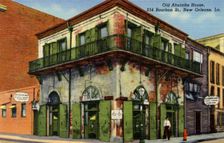 Old Absinthe House, 234 Bourbon Street, New Orleans, Louisiana, USA, 1940