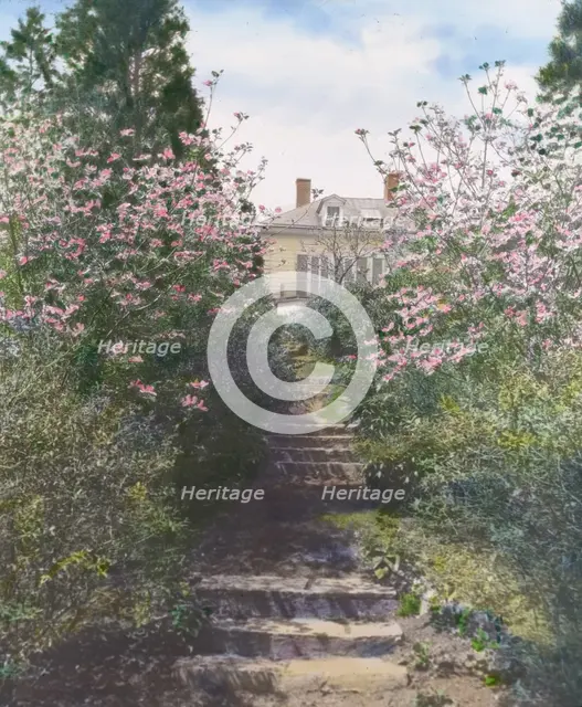 "Old Acres," Robert Low Bacon house, Old Westbury, New York, 1921. Creator: Frances Benjamin Johnston.