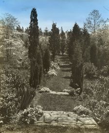 "Old Acres," Robert Low Bacon house, Old Westbury, New York, 1921. Creator: Frances Benjamin Johnston