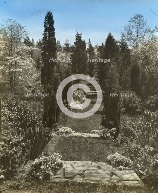 "Old Acres," Robert Low Bacon house, Old Westbury, New York, 1921. Creator: Frances Benjamin Johnston.