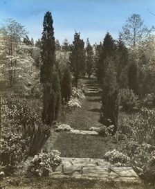 "Old Acres," Robert Low Bacon house, Old Westbury, New York, 1921. Creator: Frances Benjamin Johnston