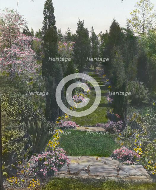 "Old Acres," Robert Low Bacon house, Old Westbury, New York, 1921. Creator: Frances Benjamin Johnston.