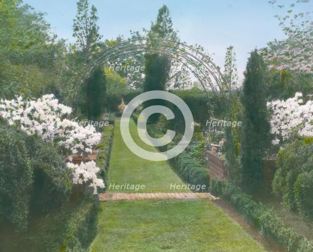 "Old Acres," Robert Low Bacon house, Old Westbury, New York, 1921. Creator: Frances Benjamin Johnston.