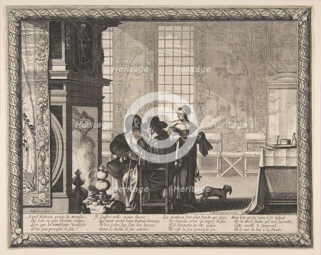 Old Age, 1636. Creator: Abraham Bosse.