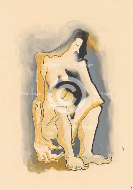 Old age, 1936-1937. Creator: Mikulas Galanda.