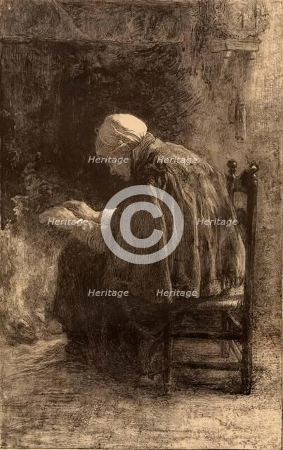 Old Age. Creator: Jan Veth.