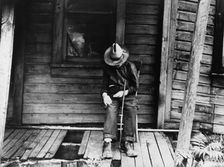 Old age near Washington, Pennsylvania, 1936. Creator: Dorothea Lange