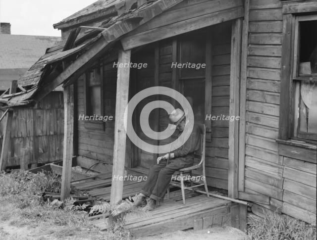 Old age near Washington, Pennsylvania, 1936. Creator: Dorothea Lange.