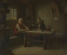 Old Age Solitude, 1849. Creator: Adolph Tidemand