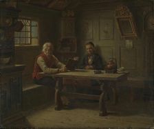 Old Age Solitude, 1849. Creator: Adolph Tidemand