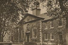 Old Almshouses in the Kingsland Road Turned Into a Furniture Museum c1935. Creator: Unknown