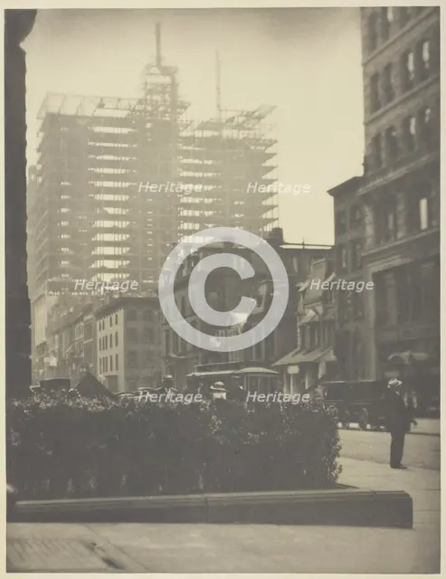 Old and New New York, 1910. Creator: Alfred Stieglitz.