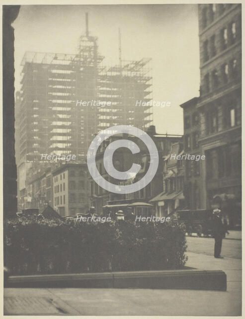Old and New New York, 1910. Creator: Alfred Stieglitz.