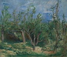 Old Apple Trees, 1929. Creator: Agnes Mannheimer Heiberg