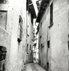 Old buildings, Orta San Giulio, Lake Orta, Italy, c1955. Creator: Arthur Charles Kirby Ware