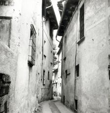Old buildings, Orta San Giulio, Lake Orta, Italy, c1955. Creator: Arthur Charles Kirby Ware