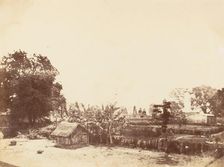 Old Burial Ground, Dum Dum, Calcutta, 1850s. Creator: Unknown
