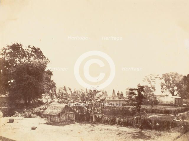 Old Burial Ground, Dum Dum, Calcutta, 1850s. Creator: Unknown.