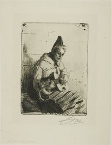 Old Ballad II, 1898. Creator: Anders Leonard Zorn