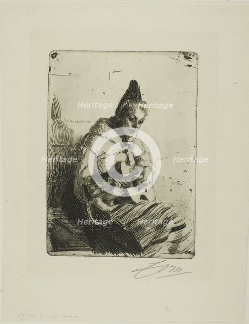 Old Ballad II, 1898. Creator: Anders Leonard Zorn.