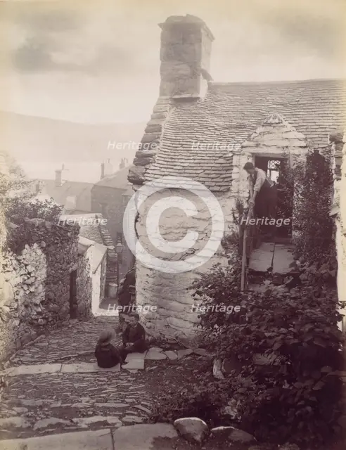 Old Barmouth, 1870s. Creator: Francis Bedford.