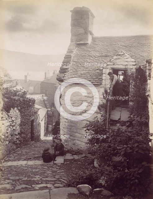 Old Barmouth, 1870s. Creator: Francis Bedford.