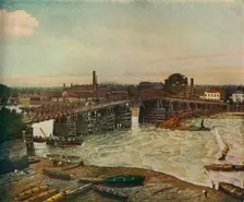 Old Battersea Bridge 1874 (1933). Artist: Walter Greaves