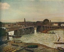 Old Battersea Bridge 1874 (1933). Artist: Walter Greaves