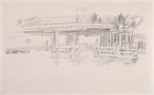 Old Battersea Bridge. Creator: James McNeill Whistler (American, 1834-1903)