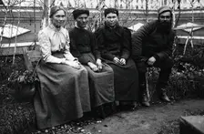 Old Believer family, 1890. Creator: Unknown