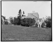 Old Benning Wentworth Mansion, Little Harbor, Portsmouth, N.H., c1901. Creator: Unknown