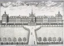 Old Bethlehem Hospital, London, c1714. Artist: Anon