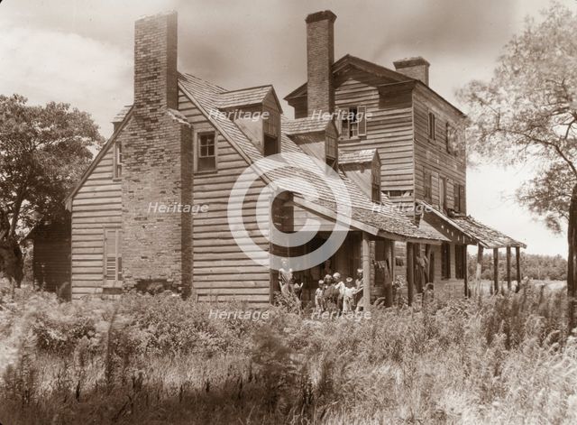 Old Birds' Nest Tavern, Marionville vicinity, Northampton County, Virginia, between c1930 and 1939. Creator: Frances Benjamin Johnston.