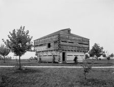 Old block-house, Bois Blanc Park, c1903. Creator: Unknown