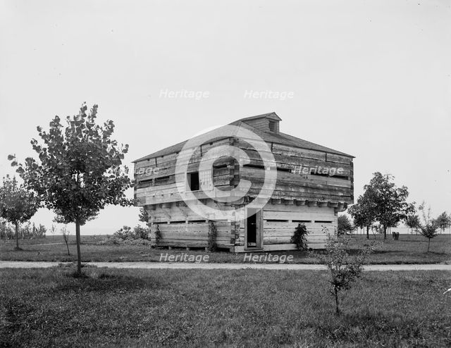 Old block-house, Bois Blanc Park, c1903. Creator: Unknown.